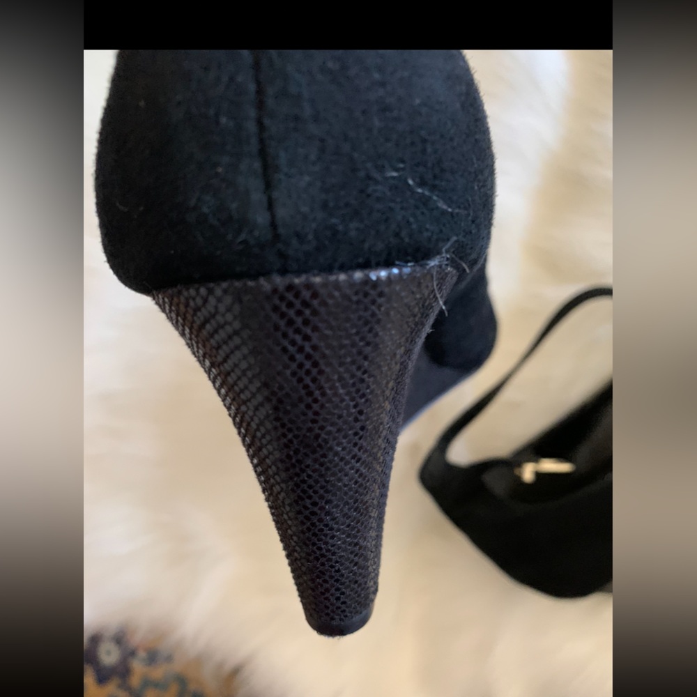 Bcbgeneration Women’s Black Pointed Toe Heeled Sh… - image 5